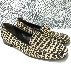 Kate Spade Giraffe Print Loafers Size 9